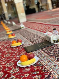 پک پذیرایی رزرو مسجد در مشهد 10