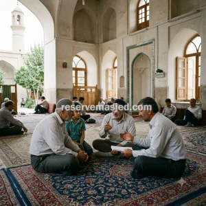 رزرو مسجد با بودجه محدود در مشهد