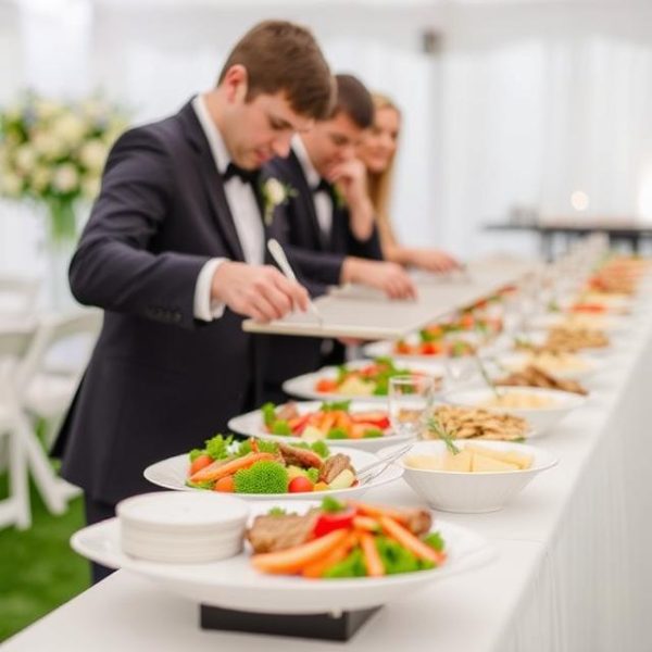 Catering and providing ceremony supplies1